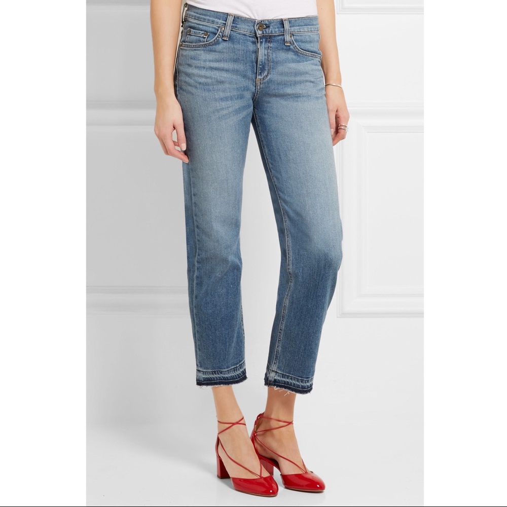 Rag & bone The Crop Straight Leg in Belgrave